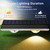 Solar Fence Lights Outdoor, 20-Pack 120LM Fence Lights Solar Powered, IP67 Waterproof Dusk to Dawn Auto On/Off 12+ Hours for Outside/Backyard/Wall/Step/Patio/Deck/Pool (3000K/4000K/6000K White)