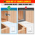 Ravinte 30 Pack Soft Close Hidden Hinges Surface Mount Kitchen Cabinet Hinges, No Pre-drilled Heavy Duty for Kitchen Cabinet Cupboard Door