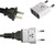United States to Norway Travel Power Adapter to Connect North American Electrical Plugs to Norwegian Outlets for Cell Phones, Tablets, eReaders, and More (2-Pack, White)