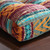 Greenland Home Triple-Cushioned 18x18-inch Chair Pad - Seat Cushion, Set of 4, Southwest