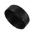 uxcell 180mm(7") Rubber End Caps, Round Vinyl Plug Insert Plastic End Caps for Tubing, Fence, Pipe Post, Furniture, Railing, Black, 50mm Height