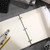 Zhanmai 5 Pack Engineering Computation Pad 5 Squares Per Inch 8.5" x 11" Engineering Graph Paper Notepad 100 Sheets Per Pad, 3 Hole Punched(Beige, Brown)