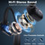Ai Translation Earbuds Real Time, Simultaneous Interpretation Translator Earbuds, 144 Languages Translatior Headphones,60H Audifonos Traductores Inglés Español, Wireless Bluetooth Earphones