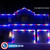 Russell Decor 100ft Red White Blue LED Rope Lights with Patriotic Lights with 4-Level Dimmable Controller Outdoor for Patriotic 4th of July Memorial Day Decor Patio Deck Flexible Lights