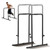 VEVOR Dip Bars, 440 lbs Capacity, Heave Duty Dip Stand Station with Adjustable Height, Fitness Workout Dip Bar Station Stabilizer Parallette Push Up Stand, Parallel Bars for Strength Training Home Gym