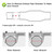 MAYASAF 3" Inlet/Outlet Universal Catalytic Converter, 14" Overall Length, w/o O2 Port (EPA Compliant)
