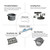 Neodrain 28-Inch Linear Shower Drain with Tile Insert Grate,Brushed 304 Stainless Steel Rectangle Shower Floor Drain,Linear Drain with Leveling Feet, Hair Strainer