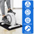 GSDOTZAP Non-Slip Workout Mat for Under Desk Elliptical, Exercise Mat for Ellipse Leg Exerciser Machine, Elliptical Mat for Electric Seated Foot Pedal Exerciser, Stability and Floor Protection