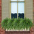 Dkaltm Artificial Boston Fern Bush- Set of 2 Large Artificial Ferns for Outdoors, 45Inch Large Faux Ferns, Suitable for Office & Living Room Decor, 55Branches for Each Bouquet