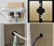 Wall Split Flange Plumbing Cover Plates Square Shower Arm Escutcheon Plate Pipe Flange Cover for Fixed Shower Head Faucet Standard Pipes (33mm/1.30)