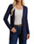 GRACE KARIN Women Sweater Cardigans, Lightweight Long Cardigan, Open Front Travel Jacket Navy Blue L