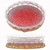 LUANT Vintage Red Bathroom Accessories, 5Piece Bathroom Accessories Set, Bathroom Set Features, Soap Dispenser, Toothbrush Holder, Tumbler & Soap Dish - Golden Glossy - Bath Gift Set