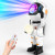 Rossetta Astronaut Galaxy Projector,Space Projector with Cozy Lighting for Bedroom,Star Projector lamp with Timer and Remote,Kids Adults Room Decor