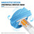 SOPAMI Toilet Scrubber Kit with Self-Cleaning Disposable Pads – No Pre-Rinse, No Mess, No Odor , Simplifies Bathroom Hygiene