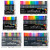 Double-Line Outline Art Marker Pen Set, 8, 12, 24, 36, or 48 Colors DIY Graffiti Highlighter Pens Drawing Markers for Scrapbook, Poster and Card Coloring