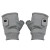 Digital Heating Gloves with Three Temperature Settings (45°C, 50°C, 55°C), 1800mAh Large Battery Heated Gloves with Type-C Fast-Charging & Manual Adjustment
