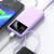 10,000 mAh Portable Charger Power Bank, Mini Battery Pack with 4 Built-In Cables, USB Charger Mobile Power Bank for iPhone 13–16 and Samsung Android Phones, External Battery Pack