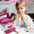 Girls Makeup Set with Drawer Case – Real Washable Cosmetics, Safe for Kids, Fun Pretend Beauty Toy for Christmas Gift