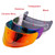 VCOROS Helmet Visor Shield For SEDICI Strada II and Strada 3 Motorcycle Helmets visor For FT2 VECTOR Helmets (Rainbow)