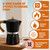 DITOSH 12 Cup Aluminum Espresso Stovetop Moka Pot Express Coffee Maker Percolator Italian Classic Mocha Coffee Machine for Italian and Cuban Cafe Brewing for Home & Camping 600ml 20oz