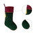 Ugiftcorner Red and Green Christmas Stockings 4 Pack Velvet Christmas Stockings with Tassel Decorations for Fireplace Holiday Party