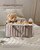 Blissful Diary Baby Diaper Caddy Organizer, Stylish Storage Basket for Newborn Essentials and Diaper Station, Gift for Baby Shower and Registry Must-Have, Sand Blissful Diary Baby Diaper Caddy Organizer, Stylish Storage Basket for Newborn Essentials and Diaper Station, Gift for Baby Shower and Registry Must-Have, Sand