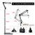 Femeoum Metal Reptile Lamp Stand (Includes Phone Holder)