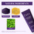 The Ceel Purple Toothpaste for Teeth Whitening with Activated Carbon & Mica Powder - Color Correcting Teeth, Stain & Plaque Remover Oral Care Formula with Mint Flavor - Gentle on Enamel & Gums - 75g