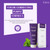 The Ceel Purple Toothpaste for Teeth Whitening with Activated Carbon & Mica Powder - Color Correcting Teeth, Stain & Plaque Remover Oral Care Formula with Mint Flavor - Gentle on Enamel & Gums - 75g