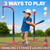 3-in-1 Baseball Set for Kids and Toddlers Ages 3-5 – Includes Tee Ball Stand, Hanging Tee, Automatic Ball Launcher, and 6 Softballs – Adjustable Height for Indoor/Outdoor Play – Sports Gift for Boys 3-in-1 Baseball Set for Kids and Toddlers Ages 3-5 – Includes Tee Ball Stand, Hanging Tee, Automatic Ball Launcher, and 6 Softballs – Adjustable Height for Indoor/Outdoor Play – Sports Gift for Boys