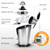 LEBENLANG Stainless Steel Electric Orange Juicer 600W I Incl. Stainless Steel Cone & BPA-Free | Electric Juicer Citrus Press Fruit Press I High Juice Yield for Oranges & Lemons