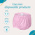 NorthShore Trifecta Waterproof Covers, Pink, Medium, Each