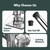 Rod Holder for Fishing Boat,360 Degree Marine Grade Stainless Steel 316 Adjustable Swivel Deck Mount Fishing Pole Holders