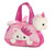 Aurora® Fashionable Fancy Pals™ Peek-A-Boo™ Princess Kitty™ Stuffed Animal - Plush with Stylish Purse for Dress Up Fun - Perfect for Kids 3+ Years, Costumes, and Birthdays - Multicolor 7 Inches