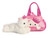 Aurora® Fashionable Fancy Pals™ Peek-A-Boo™ Princess Kitty™ Stuffed Animal - Plush with Stylish Purse for Dress Up Fun - Perfect for Kids 3+ Years, Costumes, and Birthdays - Multicolor 7 Inches