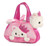 Aurora® Fashionable Fancy Pals™ Peek-A-Boo™ Princess Kitty™ Stuffed Animal - Plush with Stylish Purse for Dress Up Fun - Perfect for Kids 3+ Years, Costumes, and Birthdays - Multicolor 7 Inches