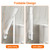 SPECILITE Heavy Duty Toilet Grab Bar - 440lb Sturdy Support, Safety Rails with Non-Slip Waterproof handrail & Night Glow Strips, Space Saving Flip-Up Design for Elderly, Disabled, Pregnant & Injury