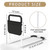 OCBAiLi Bed Rails for Elderly Adults Safety, Bed Handle Bedside Assist, Adult Bed Rails for Seniors, Adjustable Bed Bar with Storage Pocket & Fixing Strap, Bed Cane Fits Twin, Queen, Full, King Bed