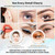 Makeup Mirror with Lights, 5000 mAh Rechargeable Double Sided Magnifying Vanity Mirror with 3 Colors, 1x/20x, 360° Rotation , Brightness Adjustable Magnification Lighted Makeup Mirror, Women Gift