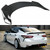 Oasiland Rear Spoiler Compatible with 2018-2024 Toyota Camry SE XSE L LE XLE Hybrid, Carbon Fiber Pattern V2 Style Fits for 2018 2019 2020 2021 2022 2023 2024, Trunk Duckbill High Kick Wing Lip