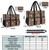 IBFUN Utility Tote Bag with 14 Exterior Interior Pockets Zip Top Teacher Tote Bag for Teacher/Work Women(Medium)