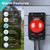 Sump Pump Alarm,Water Alarm for Sump Pump with 110dB Loud Alarm and LED Indicator,Sump Alarm System with 10ft Level Float Switch, Weatherproof Sump Alarm System for Septic Sump Pump Pond Water Tank