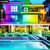 vimeepro 500Ft Outdoor Waterproof LED Strip Lights,Music Sync RGB Led Lights with App/Remote Control,Color Changing Waterproof RGB Exterior Rope Self Adhesive Back,Balcony,Garden（2 Rolls of 250ft ）