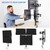 VIVO Quad Monitor 17 to 32 inch LED LCD Clamp-on Desk Mount, Heavy Duty Articulating Computer Stand, Holds 4 Screens, Max VESA 100x100, Fully Adjustable for Home Office Workstation, STAND-V104Y