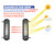 HTZSAFE Solar Wireless Driveway Alarm System- 1/2 Mile Long Transmission Range- 300 Feet Wide Sensor Range- No Wiring No Need Replace Battery- Outdoor Weatherproof DIY Security Perimeter Alert System