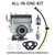 GX22 GX31 FG100 Carburetor with Fuel Line Kit for Honda 4-Cycle Engine - Compatible with Leaf Blower, Hedge Trimmer - Replaces 16100-ZM5-803, 16100-ZM3-848, 16100-ZM5-809, GCA91