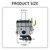 GX22 GX31 FG100 Carburetor with Fuel Line Kit for Honda 4-Cycle Engine - Compatible with Leaf Blower, Hedge Trimmer - Replaces 16100-ZM5-803, 16100-ZM3-848, 16100-ZM5-809, GCA91
