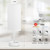 Dicoool White Touch Bedside Lamp for Bedroom - 3 Way Dimmable Table Lamp with USB, Nightstand Lamp with White Charging Station for Desk Dorm, Girl Kids Room, Small