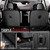 JOULARISE Kick Mats Backrest Mats for 2020-2024 2025 Kia Telluride 7 Passenger Captain Chairs Car Mats Accessories, All Weather TPE Interior Protector(2nd Row Backrest Mats)