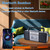 Portable Cassette Tape Player Recorder,AM/FM/SW Radio with Bluetooth,USB/SD, Big 10W Speaker,Record to Cassette/U Disk/SD Card via Mic, MP3 Converter, Earphone Jack,AC/DC Powered